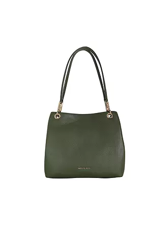 MICHAEL KORS | Ledertasche - Umhängetasche KENSINGTON Large | creme