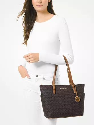 MICHAEL KORS | Tasche - Shopper JET SET | braun