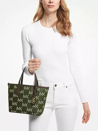 MICHAEL KORS | Tasche - Tote Bag ELISA XS | dunkelgrün
