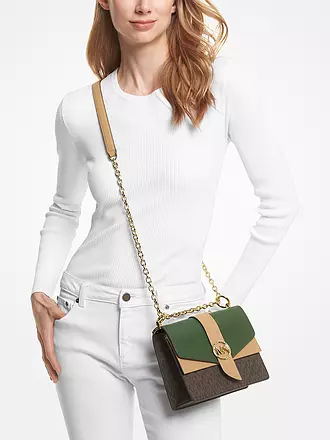 MICHAEL KORS | Tasche - Umhängetasche GREENWICH S | braun