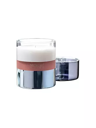 MILLEFIORI | Duftkerze Cold Water 380g | silber