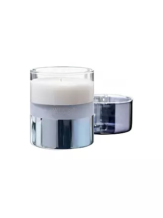 MILLEFIORI | Duftkerze Cold Water 380g | silber