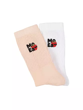 MOEA | Socken 2er Pack apple white | rot