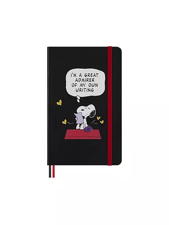 MOLESKINE | Peanuts Snoopy Admirer Notizbuch | schwarz