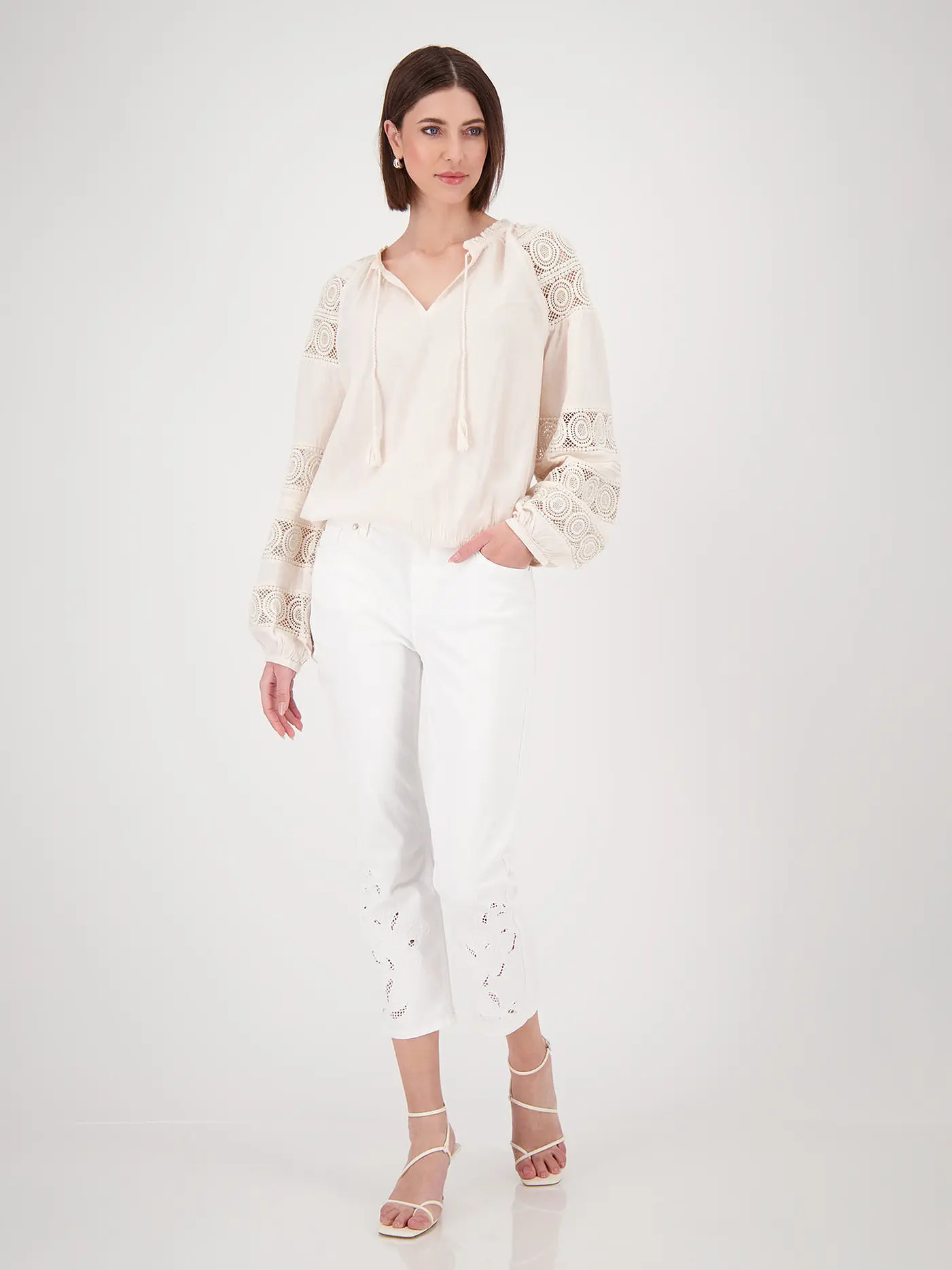 MONARI | Bluse | creme