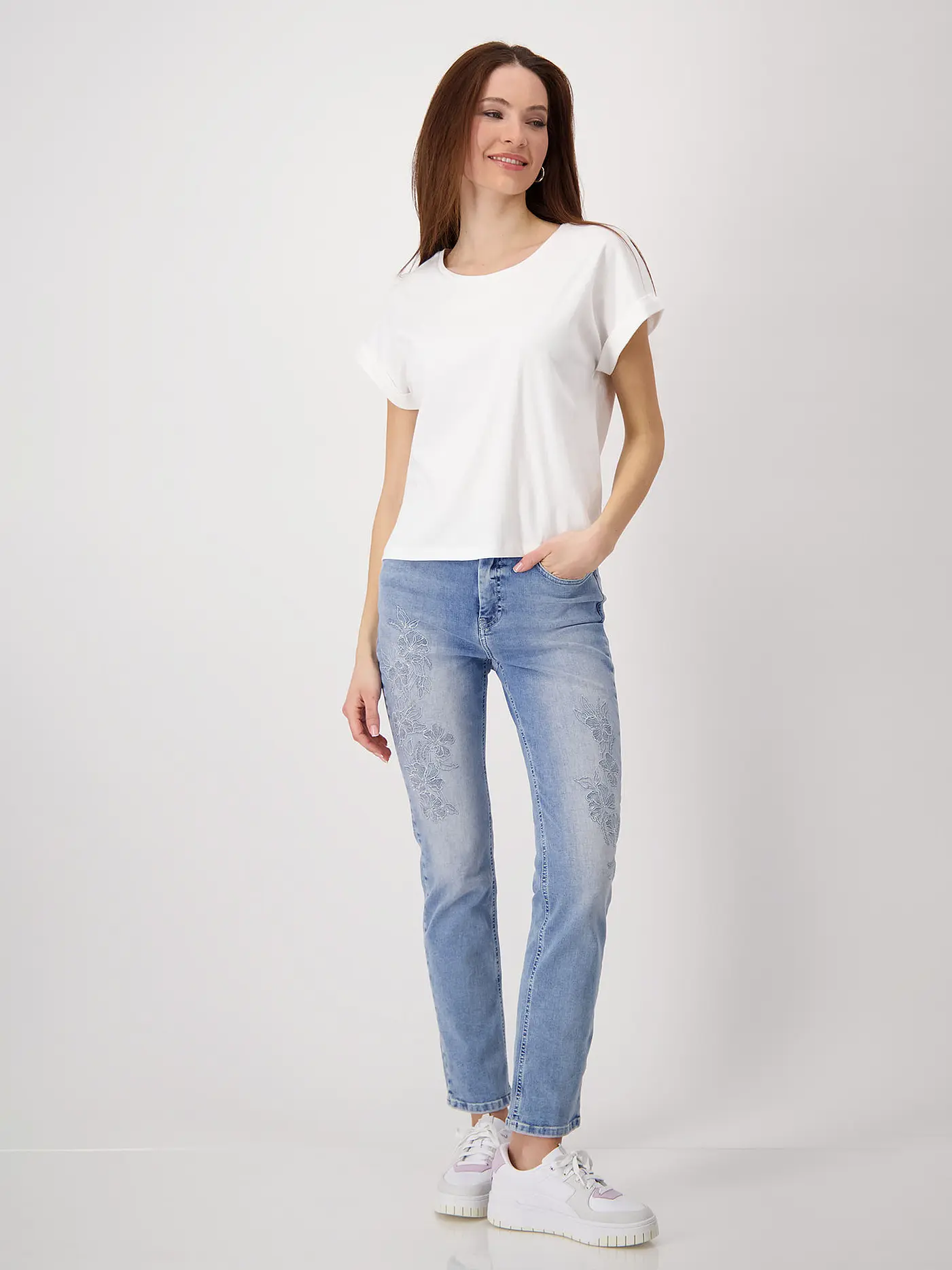 MONARI | Blusenshirt | creme