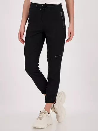 MONARI | Hose Jogging Fit | schwarz
