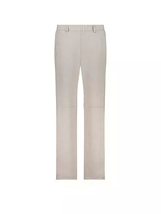 MONARI | Hose in Lederoptik | beige