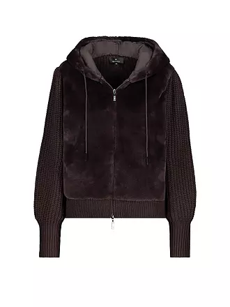 MONARI | Jacke in Felloptik | braun