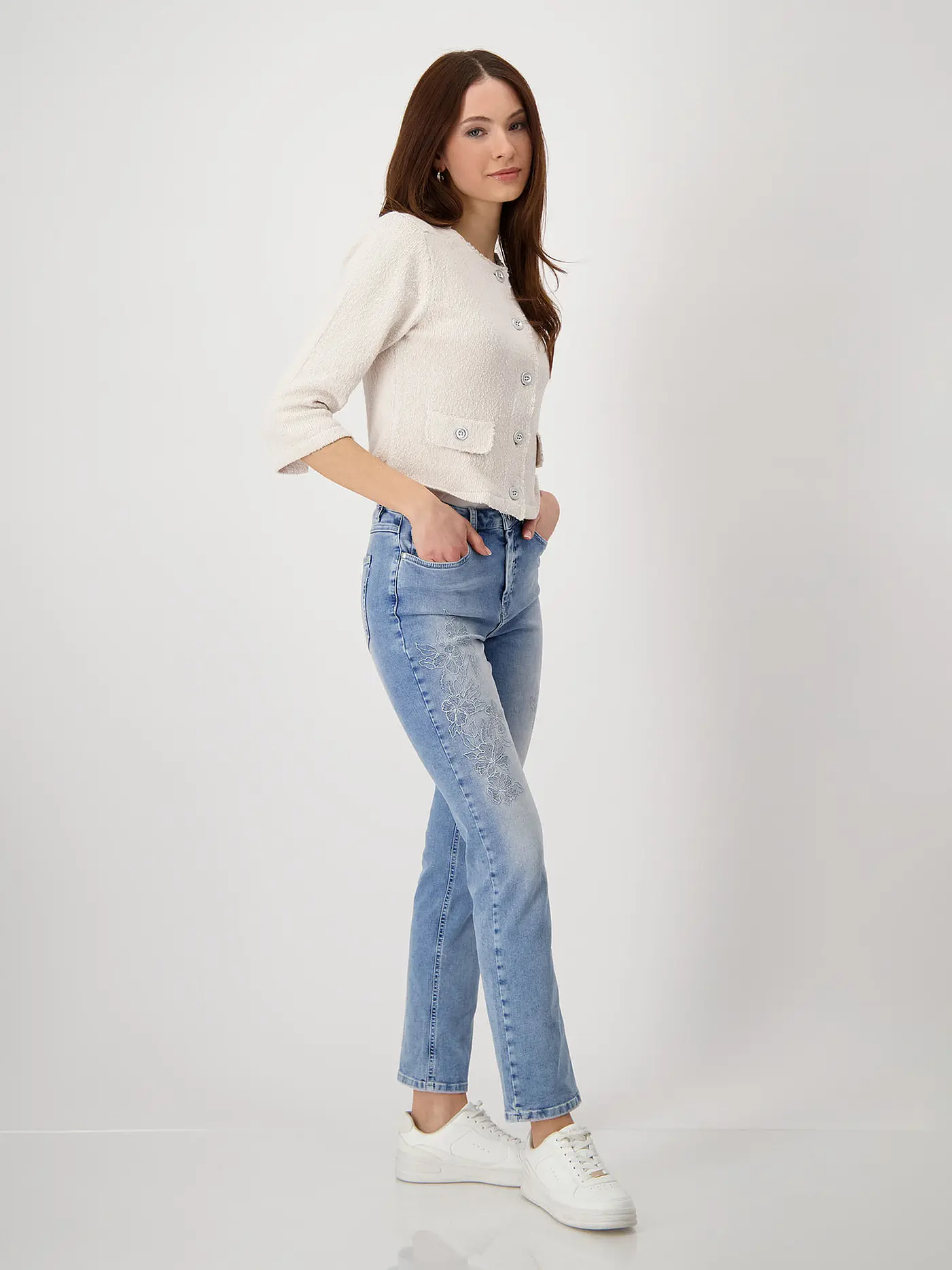 MONARI | Jäckchen | creme
