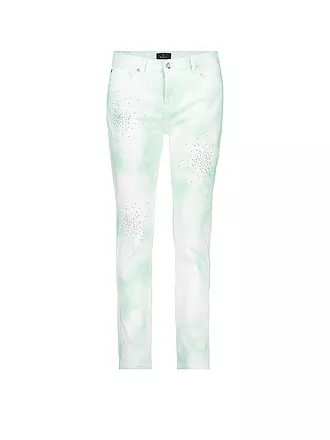 MONARI | Jeans Skinny Fit 7/8 | mint