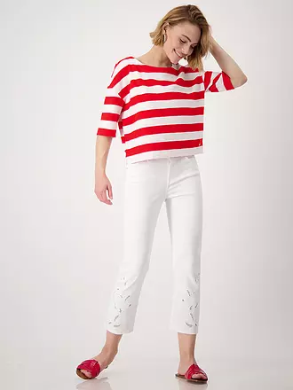 MONARI | Jeans Slim Fit SARDINIEN | creme