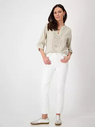 MONARI | Jeans Slim Fit | creme