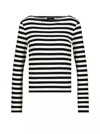 MONARI | Langarmshirt | schwarz