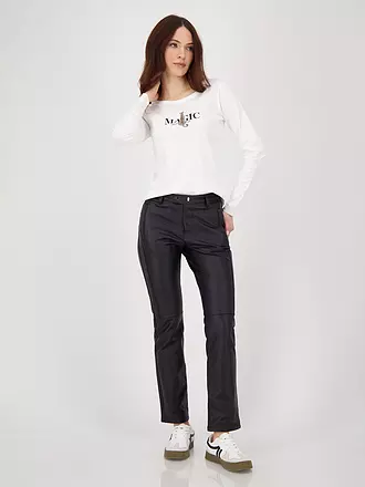 MONARI | Langarmshirt | creme