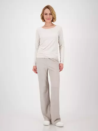 MONARI | Langarmshirt | creme