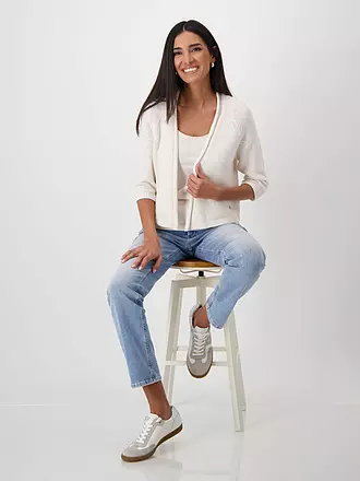 MONARI | Strickjacke | creme