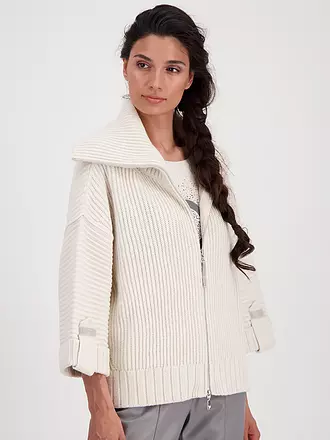 MONARI | Strickjacke | creme