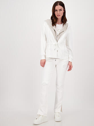MONARI | Sweatjacke | creme