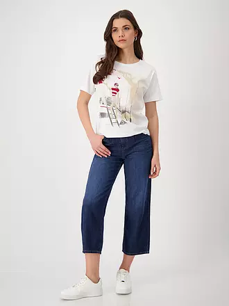 MONARI | T-Shirt SARDINIEN | creme