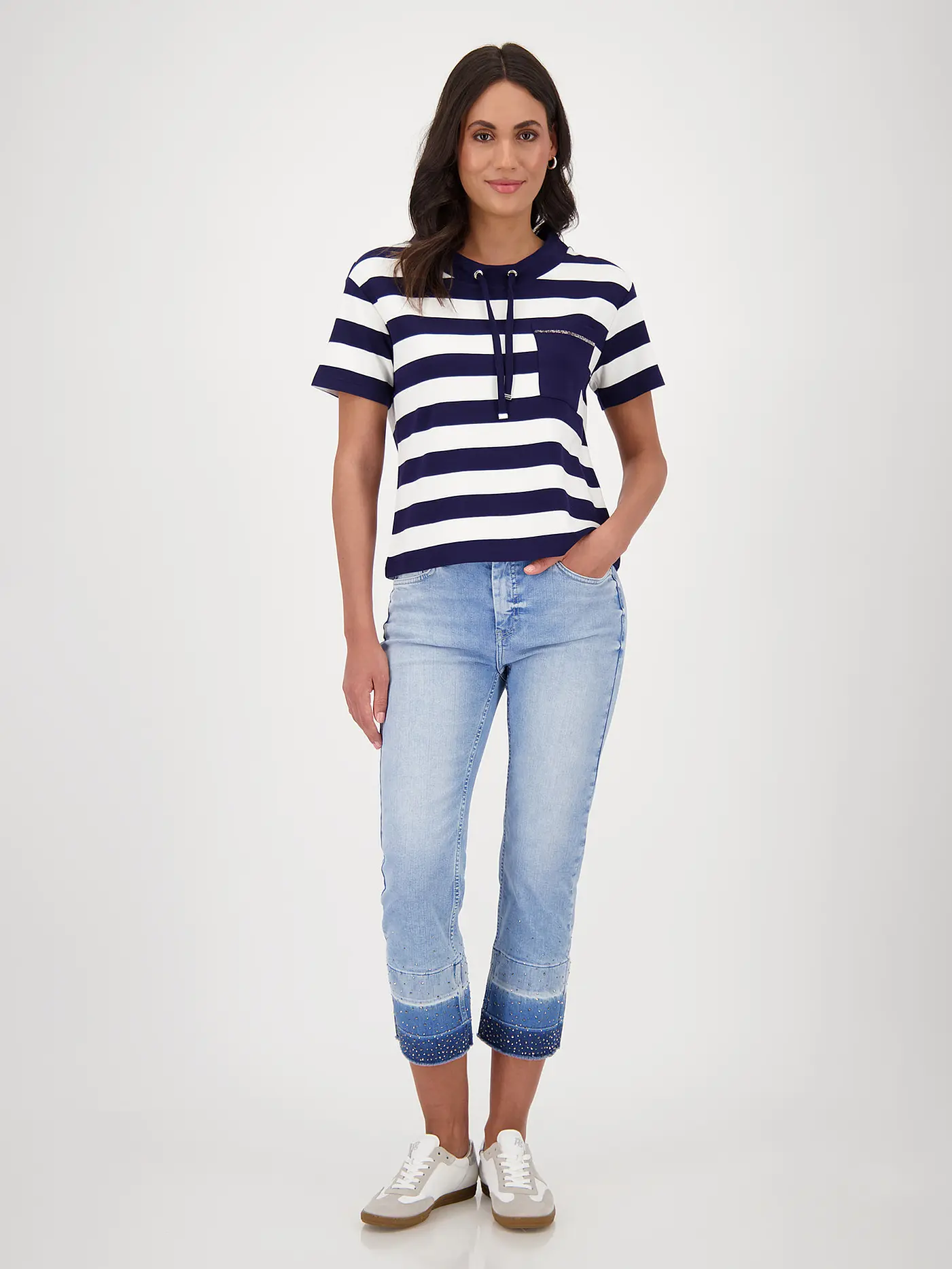 MONARI | T-Shirt | dunkelblau