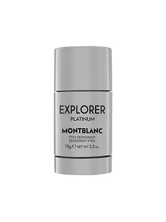 MONT BLANC | Explorer Platinum Deodorant Stick 75g | keine Farbe