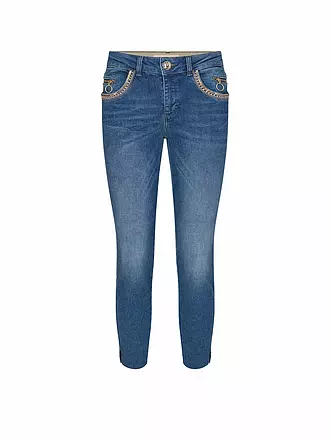 MOS MOSH | Jeans Slim Fit MMSUMMER SHINE 7/8 | blau