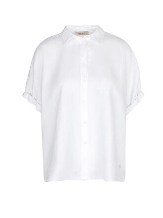 MOS MOSH | Leinenbluse Aven | weiss