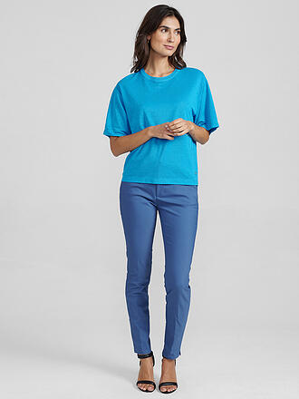 MOS MOSH | T-Shirt MMKIT | blau
