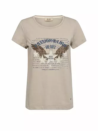 MOS MOSH | T-Shirt MMZIBBY | weiss