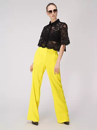MSGM | Bluse Cropped Fit | schwarz