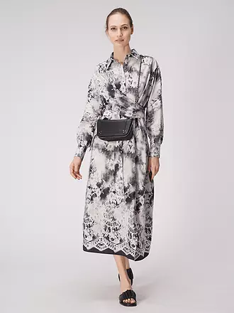 MSGM | Hemdblusenkleid | schwarz