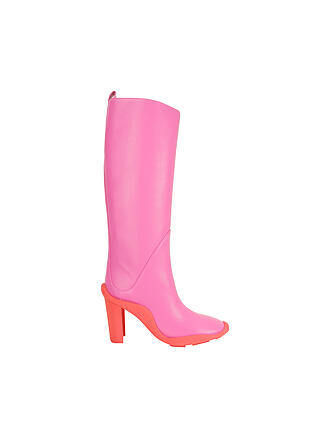 MSGM | Lederstiefel | pink
