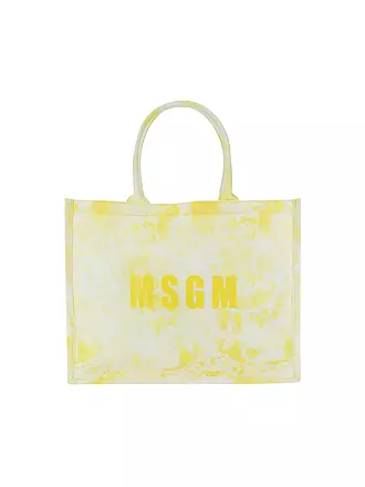 MSGM | Tasche - Tote Bag DONNA | gelb