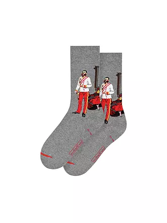 MUSEARTA | Damen Socken KAISER FRANZ JOSEF grey-multi (36-40) | hellgrau