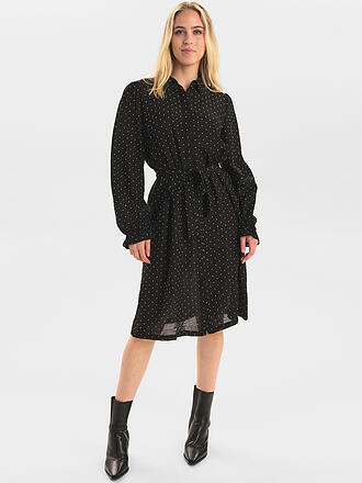 NÜMPH | Hemdblusenkleid NULIZA | schwarz