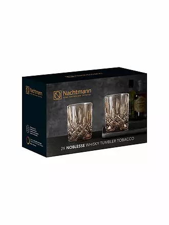 NACHTMANN | Whiskeyglas 2er Set Noblesse 295ml | hellbraun