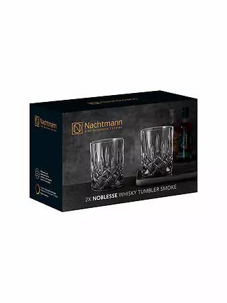 NACHTMANN | Whiskeyglas 2er Set Noblesse Berry 295ml | grau