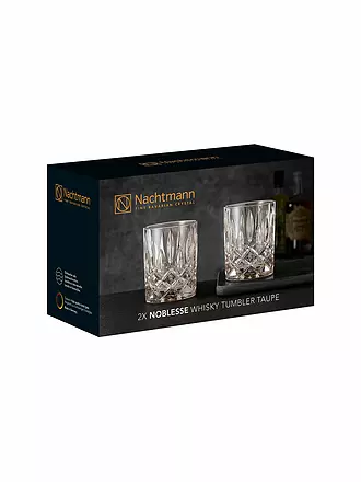 NACHTMANN | Whiskeyglas 2er Set Noblesse Rose 295ml | hellgrau