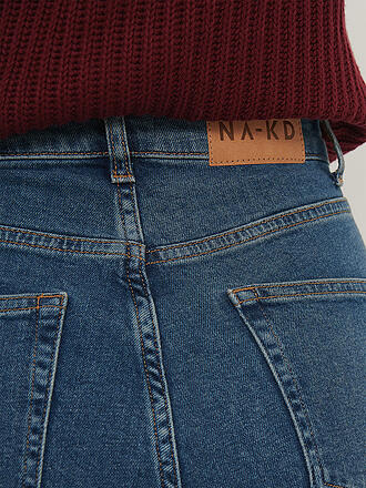 NAKD | Highwaist Jeans Straight Fit | blau