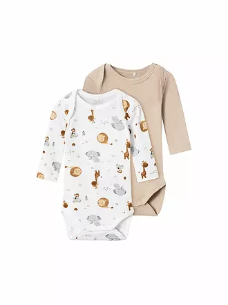 NAME IT | Baby Body 2er Pkg. NBNBODY | weiss