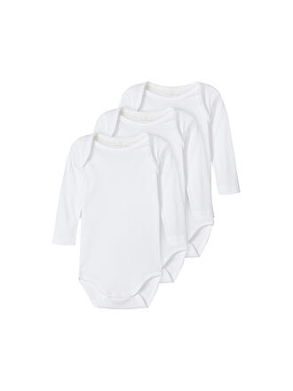 NAME IT | Baby Body 3-er Pkg. | weiss