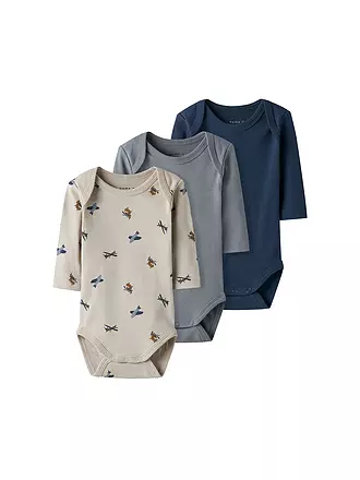 NAME IT | Baby Body 3er Pkg. NBMBODY | beige