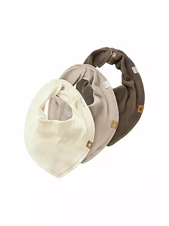 NAME IT | Baby Dreieckstuch 3er Pkg. NBNYVETTI | beige