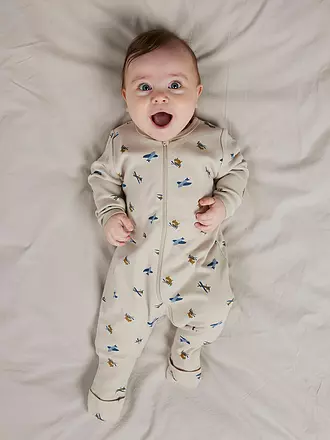 NAME IT | Baby Schlafoverall 2er Pkg NBMNIGHTSUIT | beige