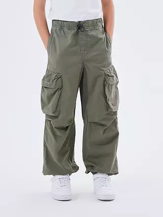 NAME IT | Jungen Hose Baggy Fit NKMBEN | olive