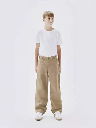 NAME IT | Jungen Hose Straight Fit NKMRYAN | camel