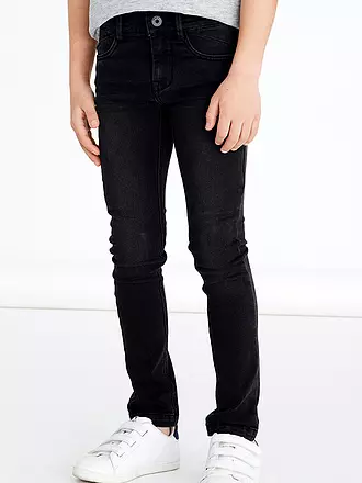 NAME IT | Jungen Jeans Skinny Fit NKMPETE | schwarz
