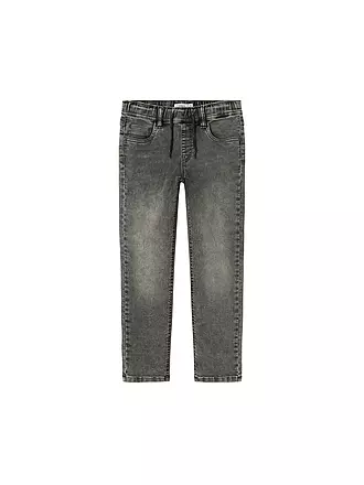 NAME IT | Jungen Jeans Slim Fit NKMROBIN DNMTHAYERS | grau
