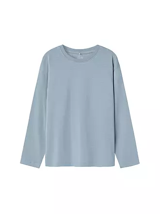 NAME IT | Jungen Langarmshirt NKMVOBBO | hellblau